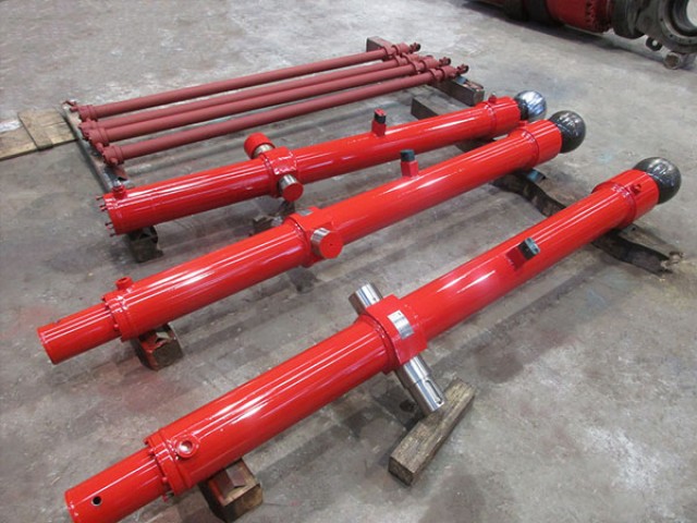 Separate hydraulic cylinder (left side) (right side)