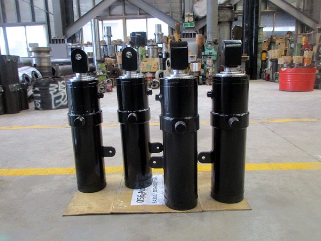 重車用多節式油壓缸