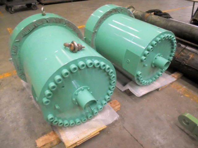 800-ton cold rolling mill servo hydraulic system hydraulic cylinder