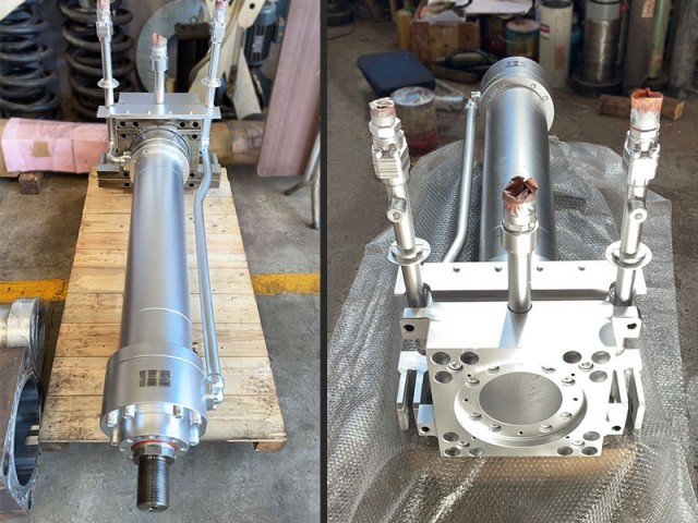 爐門推渣油壓缸-FB160/90x800