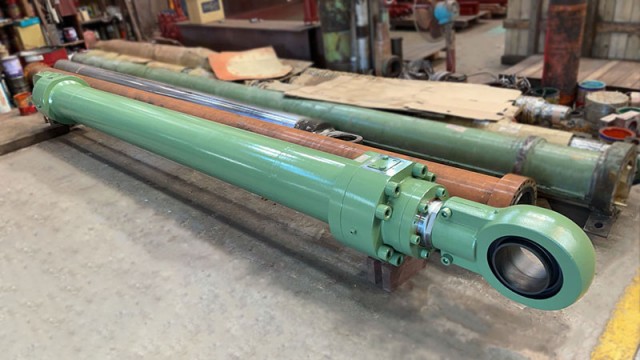 電極升降油壓缸