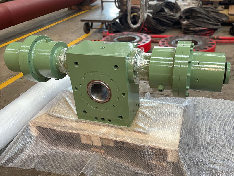 Rotating oscillating hydraulic cylinder
