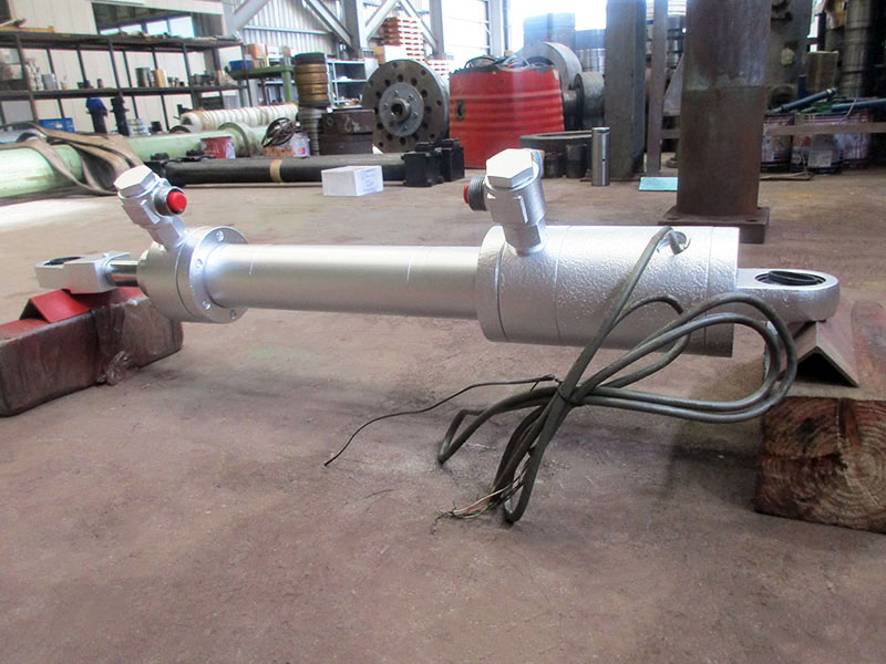 Fine powder reduction workshop hydraulic cylinder
