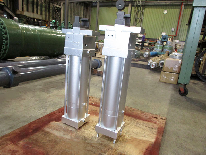 Pneumatic cylinder for Billet typing